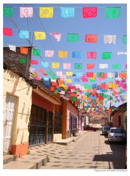 fanioane mexicane colorate