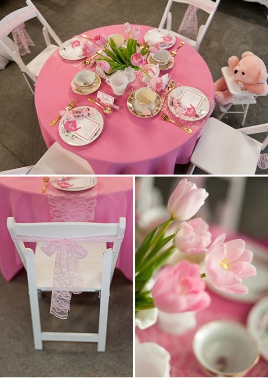 inspiratie decoratiuni petrecere tea party culori pastelate primavara ceainice cescute cu flori si dulciuri idei decor botez aniversare